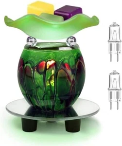 3in1 Electric Oil Melt Warmer Wax Warmer Wax Melter Fragrance Lamp Candle Warmer - Picture 1 of 23