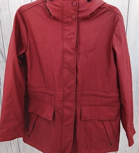 Hunter Woman's Rain Jacket, Small, US 6-8, Fall Red, NWT 24 AF9 - Picture 1 of 5