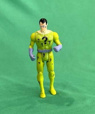 Figura de acción de colección The Riddler Toy Biz 1989 DC Super Powers 4 1/2" Batman Foto 1 de 4