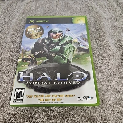 Halo: Combat Evolved (Microsoft Xbox, 2001) CIB - Image 1 of 2