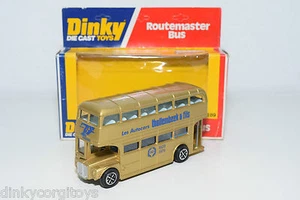 DINKY TOYS 289 ROUTEMASTER BUS THOLLEMBEEK 50 GOLD MINT BOXED PROMO RARE SELTEN - Imagen 1 de 9