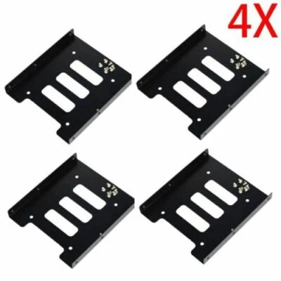 KUMBALA 2.5" to 3.5" Bay SSD Metal Hard Drive HDD Mounting Bracket Adapter Dock / Tray