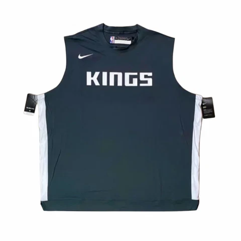 Nike NBA Sacramento Kings Team Issued Sleeveless Practice Shirt AV0977-060 XXL/T Cover