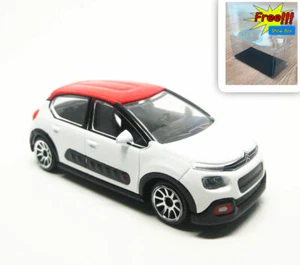 Majorette Citroen C3 2017 White / Red Roof 1:57 (3 inches) no Package - Picture 1 of 8