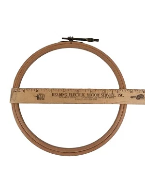 Vintage Pfaff Wood Embroidery Darning Sewing Hoop 8” Diameter Made In Germany - Image 1 of 4