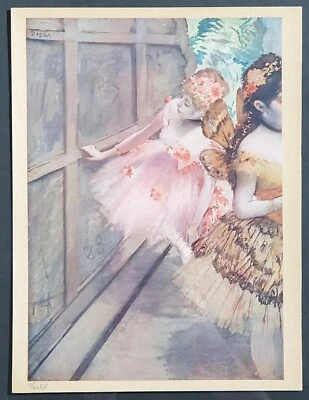Antique 1918 Limited Edition Numbered 6 of 60 DX Lithograph Edgar Degas (After) - Image 1 of 4