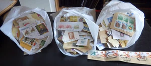 Briefmarken aus aller Welt, auch Deutschland, mit Sortierbox - Bild 1 von 12