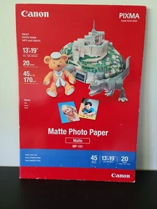 Canon Matte Photo Paper 20 Sheets A3+ 170gsm MP-101 - Picture 1 of 2