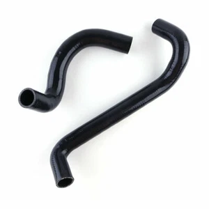 Silicone Upper Lower Radiator Hose Fit 2005 2006 Pontiac GTO LS2 6.0L Black - Picture 1 of 5