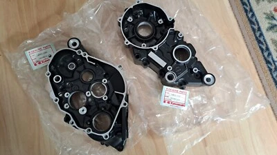 Cárter do motor Kawasaki KX80 A1 1979 14002-1059 14002-1060 NOVO NA CAIXA - Imagem 1 de 4