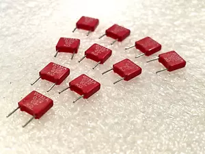 10x WIMA 0.22uF 63V 5% MKS 22 non-polar Polyester Film Capacitor NEW - Picture 1 of 8