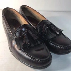 Vintage Cole Haan Burgandy Dress Shoes Mens Size 10.5D USA - Picture 1 of 9