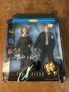 Barbie e Ken 1998 Gli X File Set Scully e Mulder Mattel Vintage - Foto 1 di 9