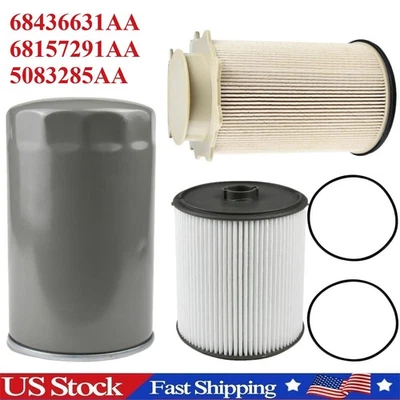 For 2019-2023 Ram 2500 3500 4500 5500 6.7L Diesel Oil Fuel Filter Kit Mopar - Image 1 of 4