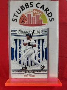 2024 Panini Crusade Cecil Fielder Juggernauts #22 Detroit Tigers - Picture 1 of 2