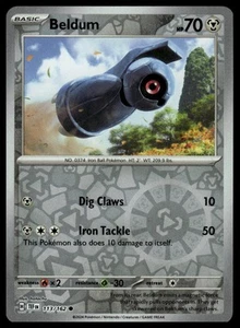 SV05: Temporal Forces #113/162 Beldum Reverse Holo - Picture 1 of 2