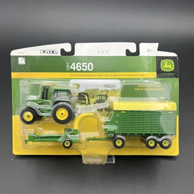 2010 1/64 John Deere 1983 4650 Tractor w/ Forage Harvester and Wagon - Image 1 of 4