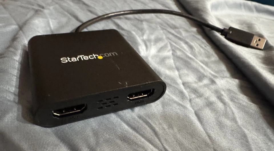 StarTech.com USB 3.0 to Dual HDMI Adapter, USB to 2x HDMI Monitor Converter for - Image 1 of 3