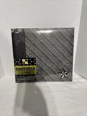 Álbum de recortes DCWV 12x12 ~ Carga superior posterior.    RockStar... Foto 1 de 4