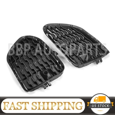 For 2015 2016 2017 BMW X3 X4 F25 F26 Fog Light Grille Cover Set Pair LH & RH Foto 1 de 4