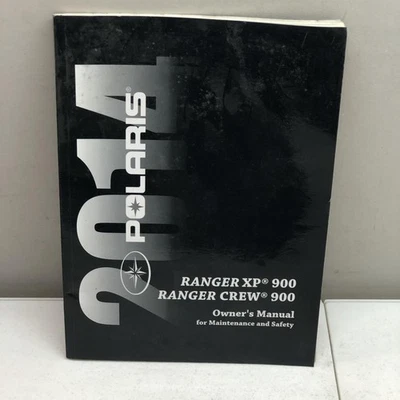 Polaris Ranger XP900 2014 y Crew 900 con DVD manual del propietario/operador Foto 1 de 4