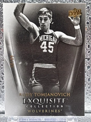 2010-11 Exquisite Ultimate Collection Base #26 Rudy Tomjanovich /99 Michigan - Image 1 of 4
