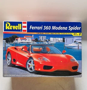 Kit Modelo Revell Ferrari 360 Modena Spider Escala 1:24 Fábrica 2004 Completo - Imagen 1 de 12