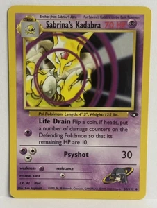 Sabrina's Kadabra 58/132 Gym Challenge Regular - Picture 1 of 2