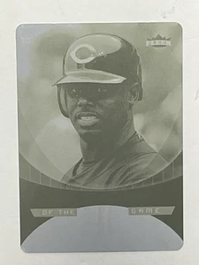Griffey Jr 2007 Fleer Ultra 1/1, Match Printing Plate ONE OF ONE ,#GFKG - Picture 1 of 2