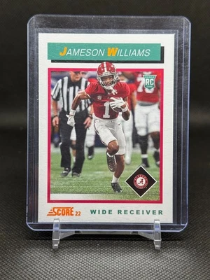 2022 Score - 1992 Throwback - Orange - #TB9 Jameson Williams (RC) - Tide/Lions - Image 1 of 2