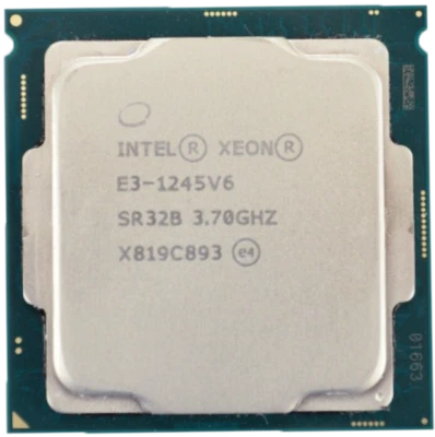 Intel Xeon E3-1245 V6 1245V6 3.70Ghz Quad-Core 73W LGA1151 CPU Processor - Image 1 of 2