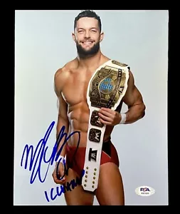 FOTO AUTOGRAFIADA 8X10 FIRMADA POR WWE FINN BALOR CON PRUEBA Y CERTIFICADO DE AUTENTICIDAD PSA DNA F26 - Imagen 1 de 3