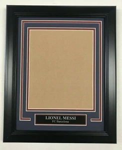 LIONEL MESSI SOCCER LEGEND FRAMED FRAME KIT 4 YOUR 8X10 VERTICAL PHOTO  - Picture 1 of 2