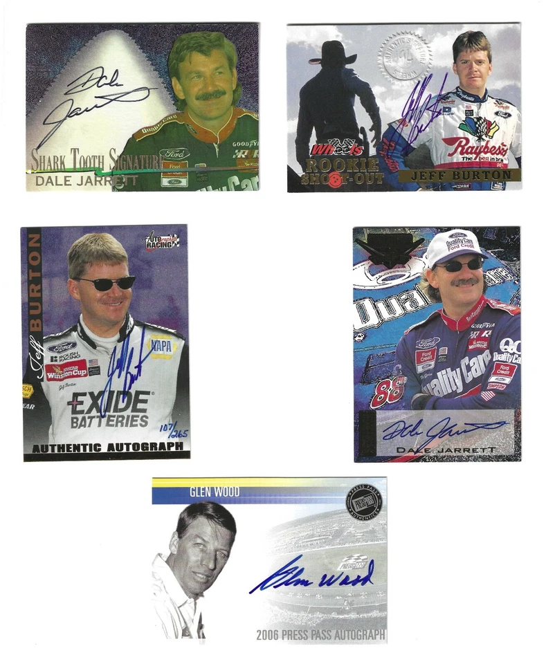 1998 High Gear AUTOGRAPH  Dale Jarrett #177/200! ONE CARD ONLY - Image 1 of 1