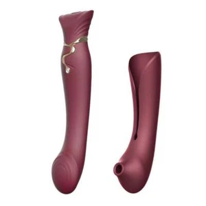 NEW Zalo Queen Vibrator Set - Wine Red - Picture 1 of 4