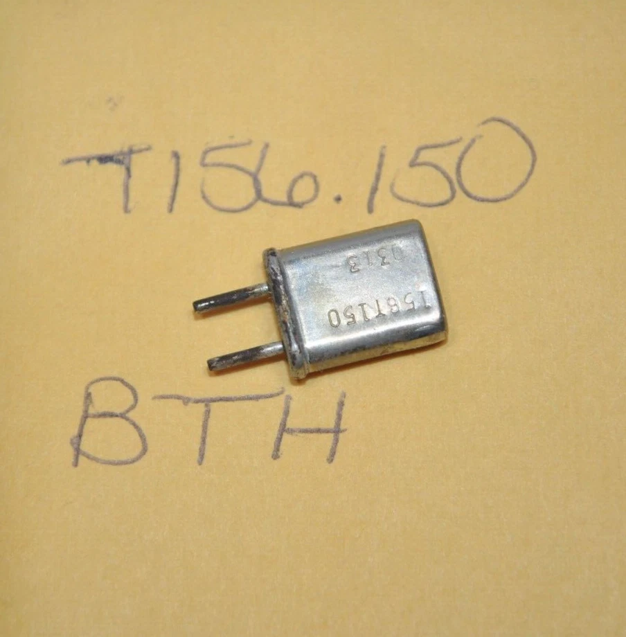 Transmisión de cristal de radiofrecuencia serie Regency BTH T 156,150 MHz Foto 1 de 1