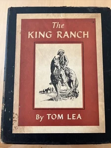 The King Ranch by Tom Lea ~ Two Volume Set Slipcase ~ First Edition Illustrated - Picture 1 of 24