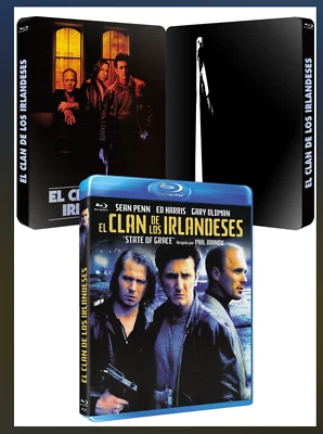 STATE OF GRACE *1990 / STEELBOOK / Sean Penn Ed Harris* NEW Region A B C Blu-ray - Image 1 of 4