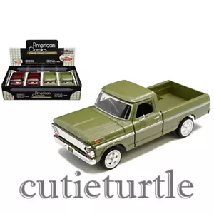 Motormax 1969 Ford F-100 Pickup Truck 1:24 Display Diecast Modell 79315D - Bild 1 von 1