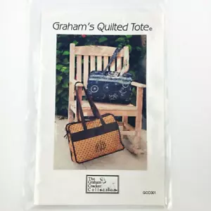 Grahams Quilted Tote Bag Pattern GCC001 Graham Cracker Collection - Bild 1 von 4