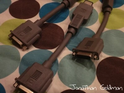 Apple PowerBook External Video Adapter Cable 590-0831-A Vintage Mac Part RARE - Image 1 of 4