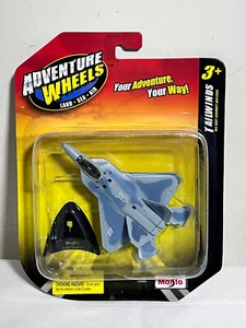 Maisto Adventure Wheels Planes Tailwinds F-22 Raptor Die-Cast Aircraft Replica - Picture 1 of 11