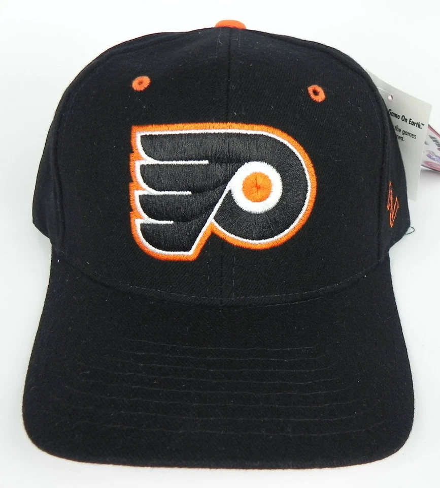 PHILADELPHIA FLYERS NHL ZEPHYR SHOOTOUT VINTAGE FITTED SIZED Z CAP HAT NWT! - Image 1 of 1