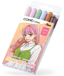 Copic Ciao Must SET mini - Lindo Set (5 Marcadores + 1 Pluma Multiliner) - Imagen 1 de 7