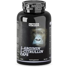 L-Arginin L-Citrullin Kapseln Alphatier - 360 Caps L-Arginine + L-Citruline Mix