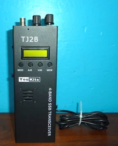 TJ2B YouKits Ricetrasmettitore palmare SSB 4 bande 40/30/20 metri - Foto 1 di 7