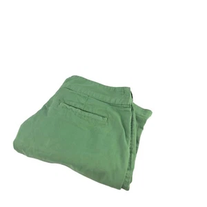 Mountain Khakis Lake Lodge Womens 2 Green Flat Front 9" Hiking Twill Shorts - Picture 1 of 6