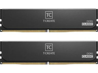 Team T-CREATE CLASSIC 64GB (2 x 32GB) DDR5 5600 (PC5 44800) Desktop Memory Model - Image 1 of 4