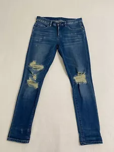 BlankNYC Damenjeans Größe 26 Distressed Skinny 98 % Baumwolle blau Denim #2487 - Bild 1 von 9
