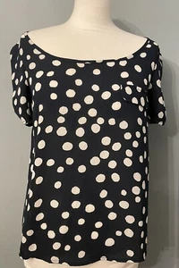 Forever 21 top polka dot Top sleeveless size XS - Picture 1 of 5